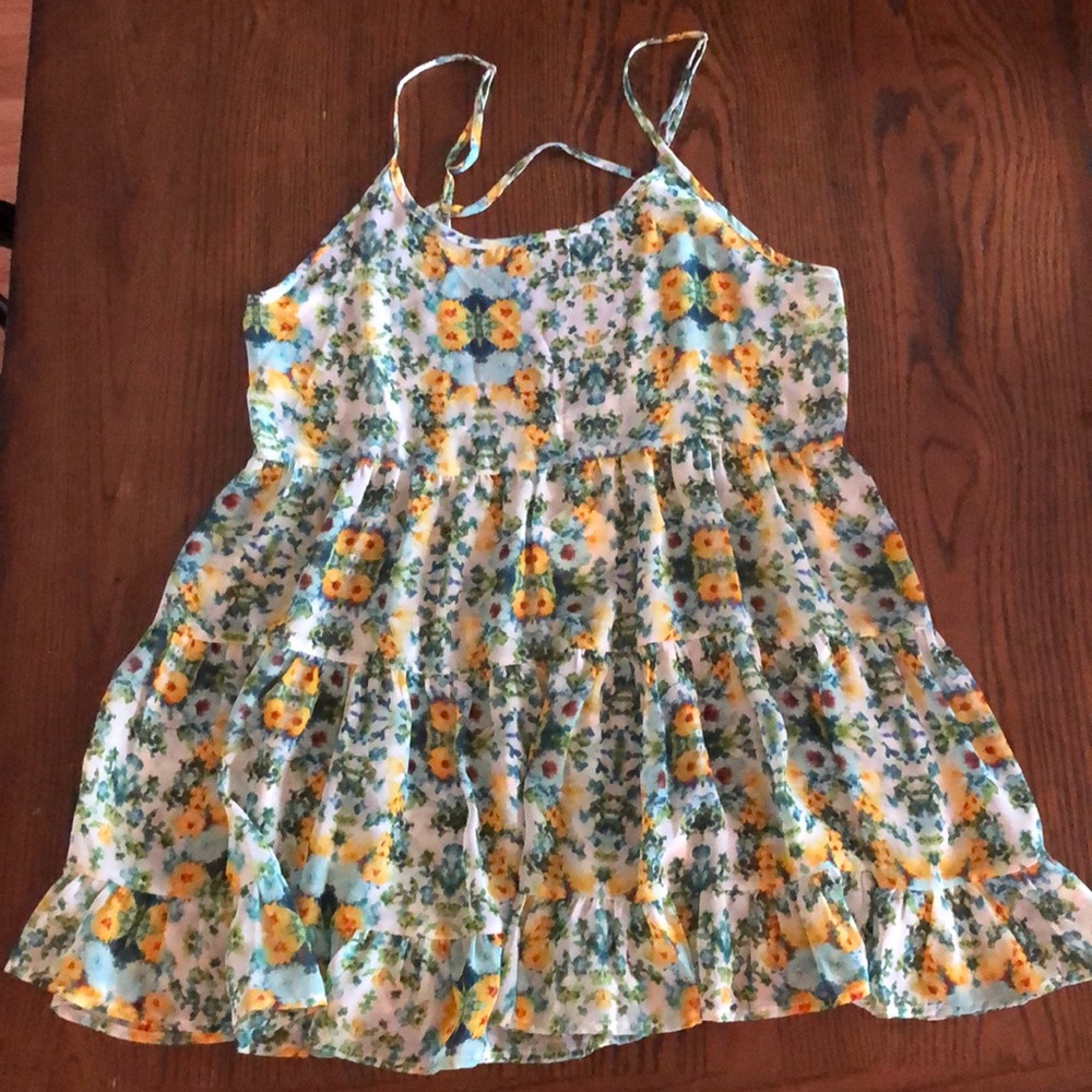 Sheer babydoll top